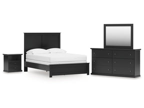 Maribel Full Panel Bed, Dresser, Mirror and Nightstand (Online Special Price) - Ornate Home