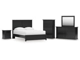 Maribel Queen Panel Bed, Dresser, Mirror, Chest and Nightstand (Online Special Price) - Ornate Home