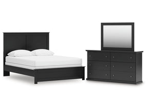 Maribel Queen Panel Bed with Dresser and Mirror (Online Special Price) - Ornate Home