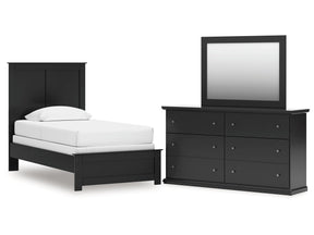 Maribel Twin Panel Bed, Dresser and Mirror (Online Special Price) - Ornate Home