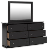 Maribel Twin Panel Bed, Dresser and Mirror (Online Special Price) - Ornate Home