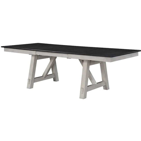 Maribelle Chalk & Gray Dining Room Table - Ornate Home