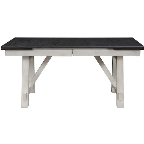 Maribelle Chalk & Gray Dining Room Table - Ornate Home