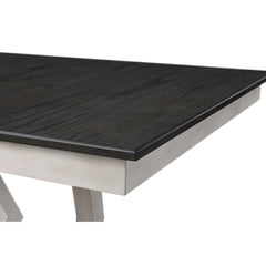 Maribelle Chalk & Gray Dining Room Table - Ornate Home