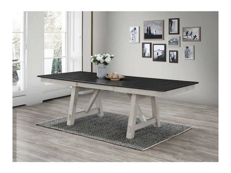 Maribelle Chalk & Gray Dining Room Table - Ornate Home
