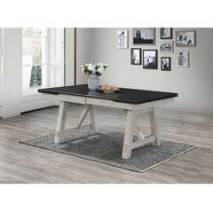 Maribelle Chalk & Gray Dining Room Table - Ornate Home