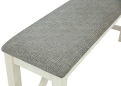 Maribelle Chalk/Gray Extendable Dining Room Sets - Ornate Home