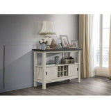 Maribelle Chalk & Gray Extendable Dining Room Sets - Ornate Home