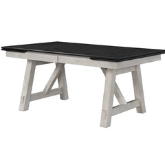 Maribelle Chalk/Gray Extendable Dining Room Sets - Ornate Home