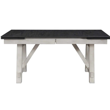 Maribelle Chalk/Gray Extendable Dining Room Sets - Ornate Home