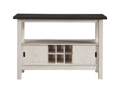 Maribelle Chalk/Gray Extendable Dining Room Sets - Ornate Home