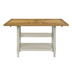 Maribelle Light Oak / Gray 5-piece Dinig Table Set - Ornate Home