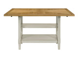 Maribelle Light Oak/Gray Counter Height Table - Ornate Home