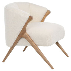 Marie Ivory Occasional Chair - Ornate Home
