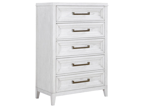 Marielle Distressed White Chest - Ornate Home