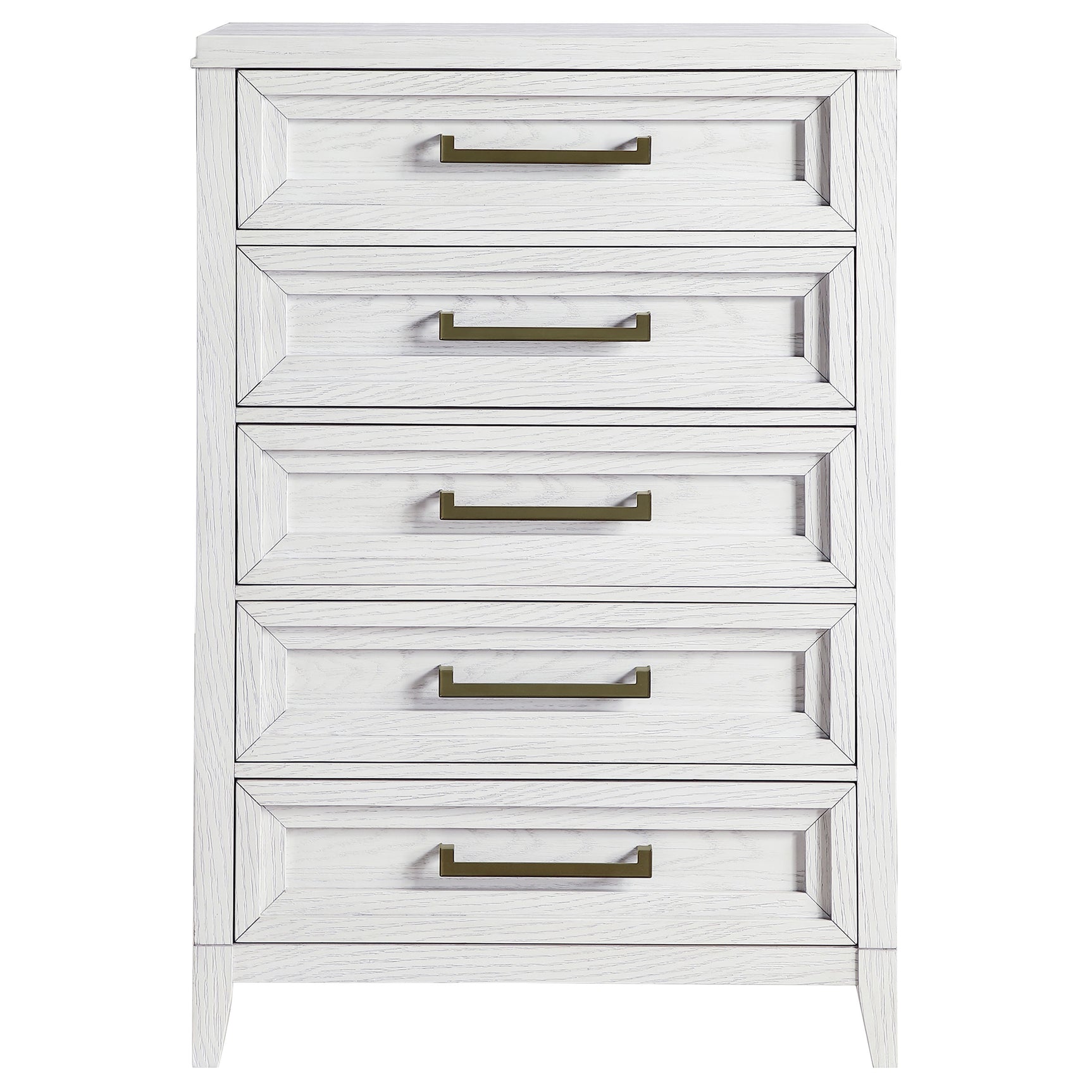 Marielle Distressed White Chest - Ornate Home