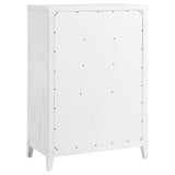 Marielle Distressed White Chest - Ornate Home