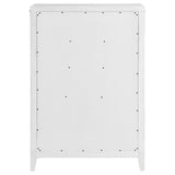 Marielle Distressed White Chest - Ornate Home