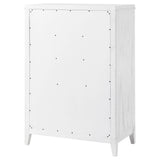 Marielle Distressed White Chest - Ornate Home