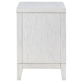 Marielle Distressed White Nightstand - Ornate Home