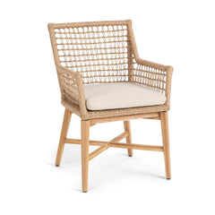 Marielle Natural Outdoor Dining Chair