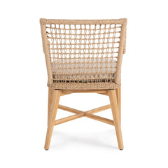 Marielle Natural Outdoor Dining Chair
