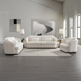 Mariko Beige Sofa W/2 Pillows - Ornate Home