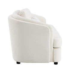 Mariko Beige Sofa W/2 Pillows - Ornate Home