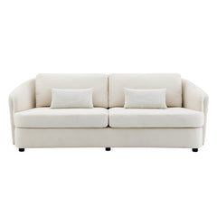 Mariko Beige Sofa W/2 Pillows - Ornate Home