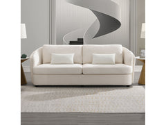 Mariko Beige Sofa W/2 Pillows - Ornate Home