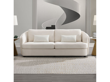 Mariko Beige Sofa W/2 Pillows - Ornate Home