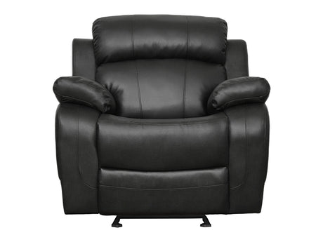Marille Black Reclining Chair - Ornate Home