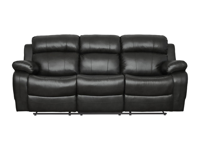 Marille Black Reclining Sofa - Ornate Home