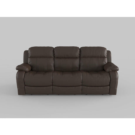 Marille Black Reclining Sofa - Ornate Home