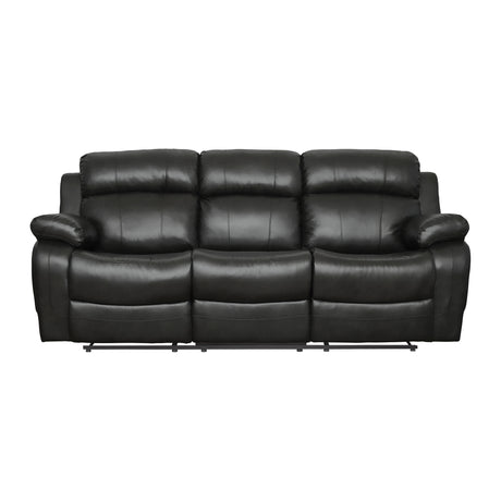 Marille Black Sofa & Loveseat - Ornate Home