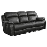 Marille Black Sofa & Loveseat - Ornate Home