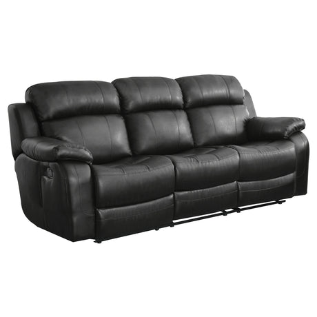 Marille Black Sofa & Loveseat - Ornate Home