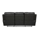 Marille Black Sofa & Loveseat - Ornate Home