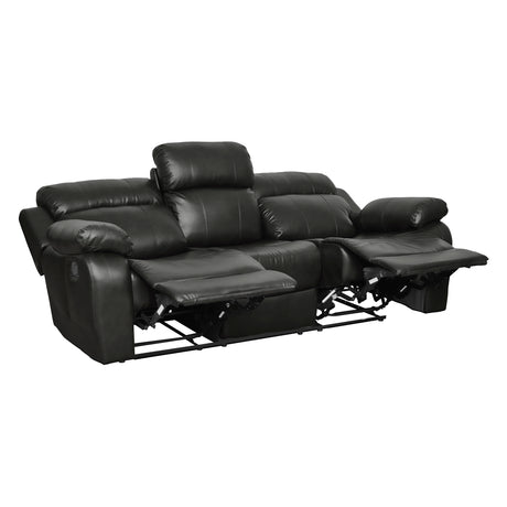 Marille Black Sofa & Loveseat - Ornate Home