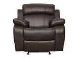 Marille Brown Reclining Chair - Ornate Home