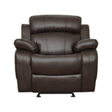 Marille Brown Reclining Chair - Ornate Home