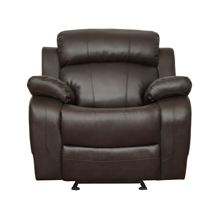 Marille Brown Reclining Chair - Ornate Home
