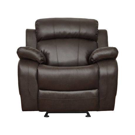 Marille Brown Reclining Chair - Ornate Home