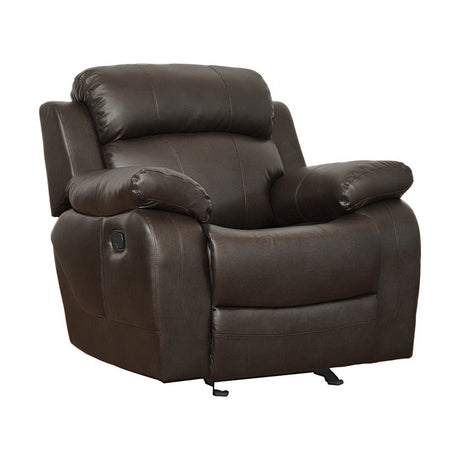 Marille Brown Reclining Chair - Ornate Home