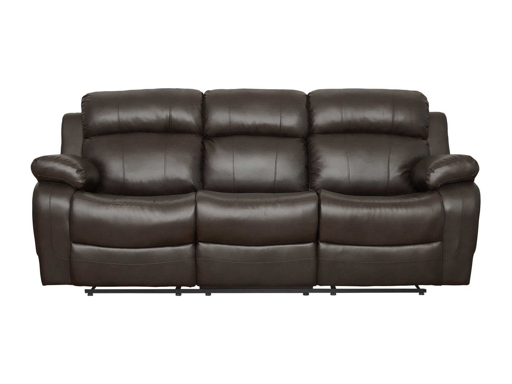 Marille Brown Reclining Sofa - Ornate Home