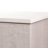 Marin Greige 6-Drawer Chest - Ornate Home