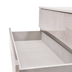 Marin Greige 6-Drawer Chest - Ornate Home