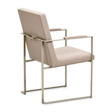 Marin Greige Dining Arm Chair - Ornate Home