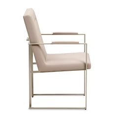 Marin Greige Dining Arm Chair - Ornate Home