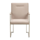 Marin Greige Dining Arm Chair - Ornate Home